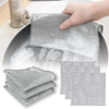 "Multipurpose Wire Dishwashing Rags for Wet and Dry Cleaning - Guaranteed to Last One Full Year!"